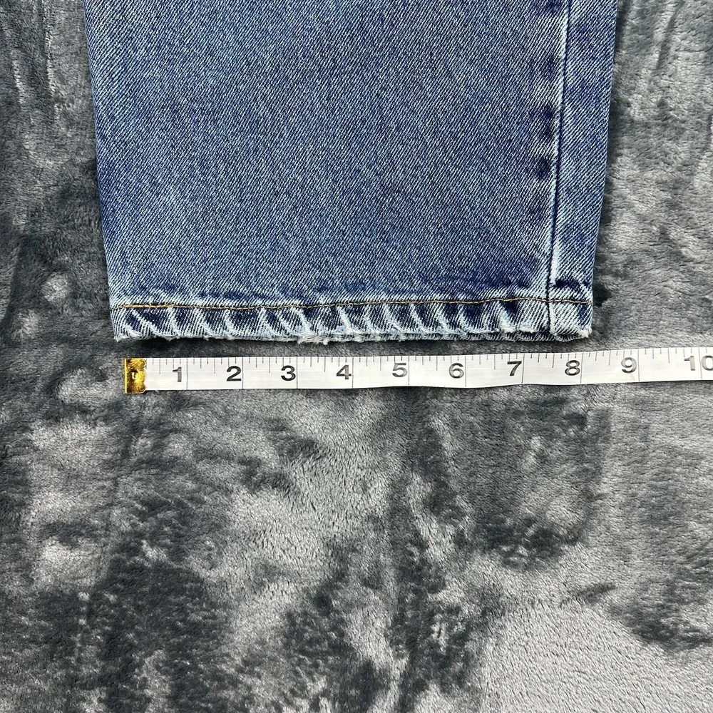 VTG 1999 Levi's 550 Relaxed Fit Baggy 38X30 Actual 36X30 Blue Jeans 90s Y2K‎